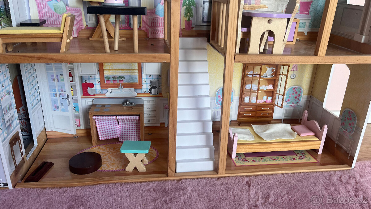 Krásný velký domeček pro panenky ze dřeva - Kidkraft - 2