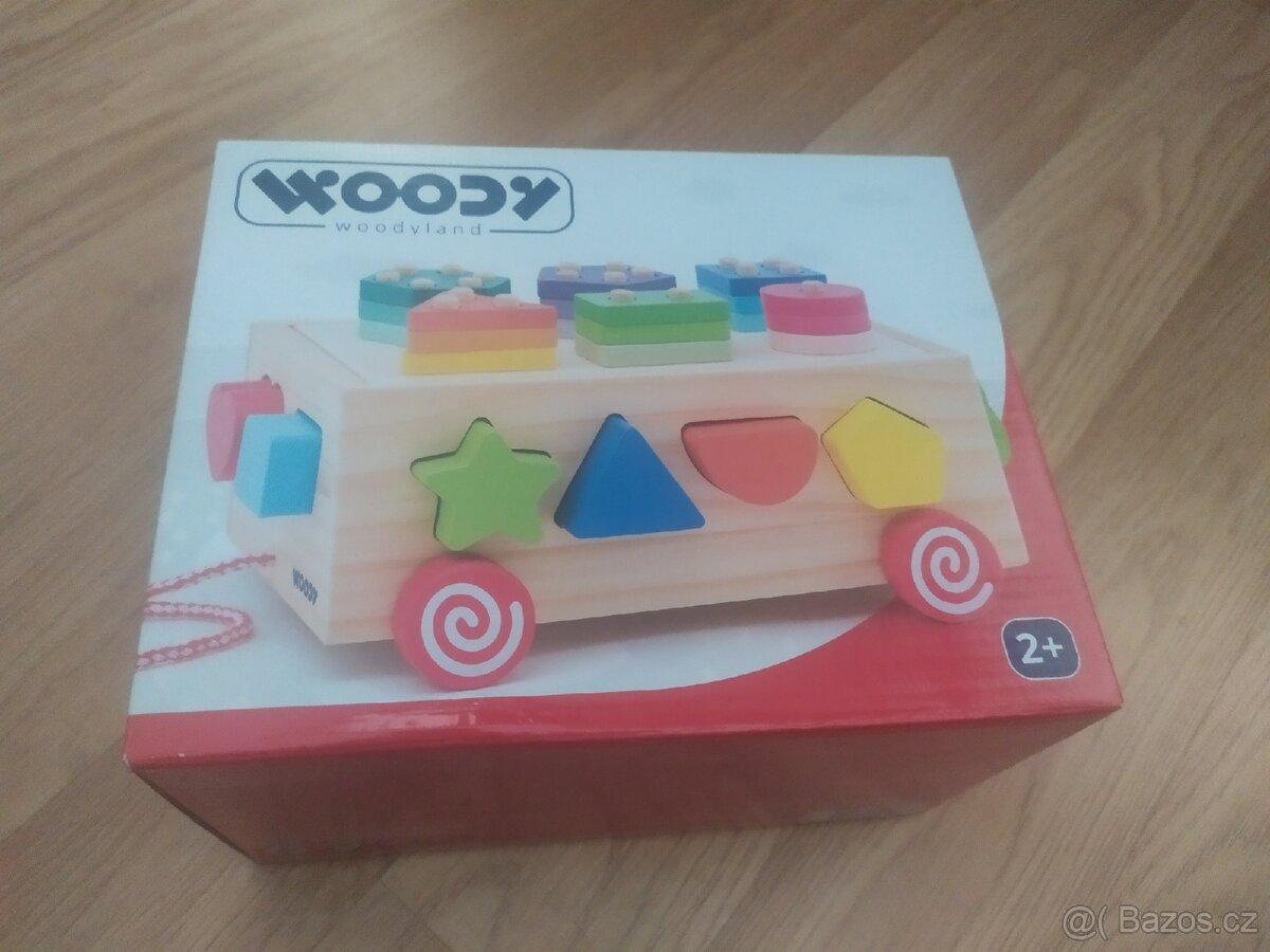 Dřevěný vozík pro děti - 2