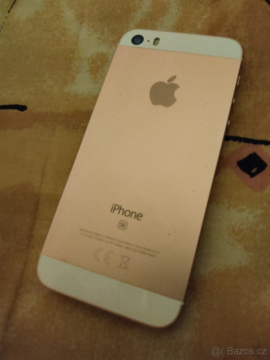 iPhone SE 2016 (baterie na výměnu) růžová, šedá - 2