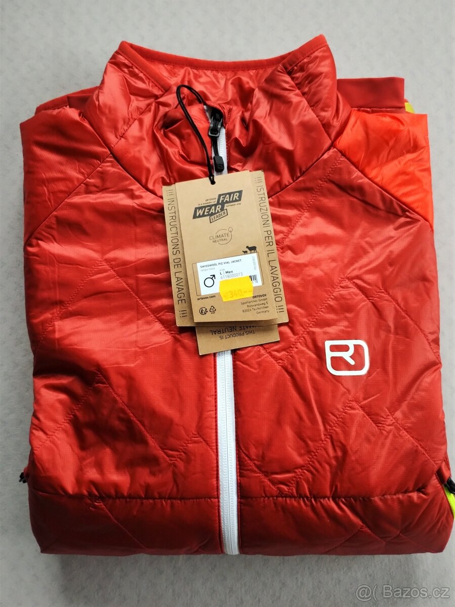 Bunda ORTOWOX SWISSWOOL PIZ VIAL Jacket Men vel.XL - 2