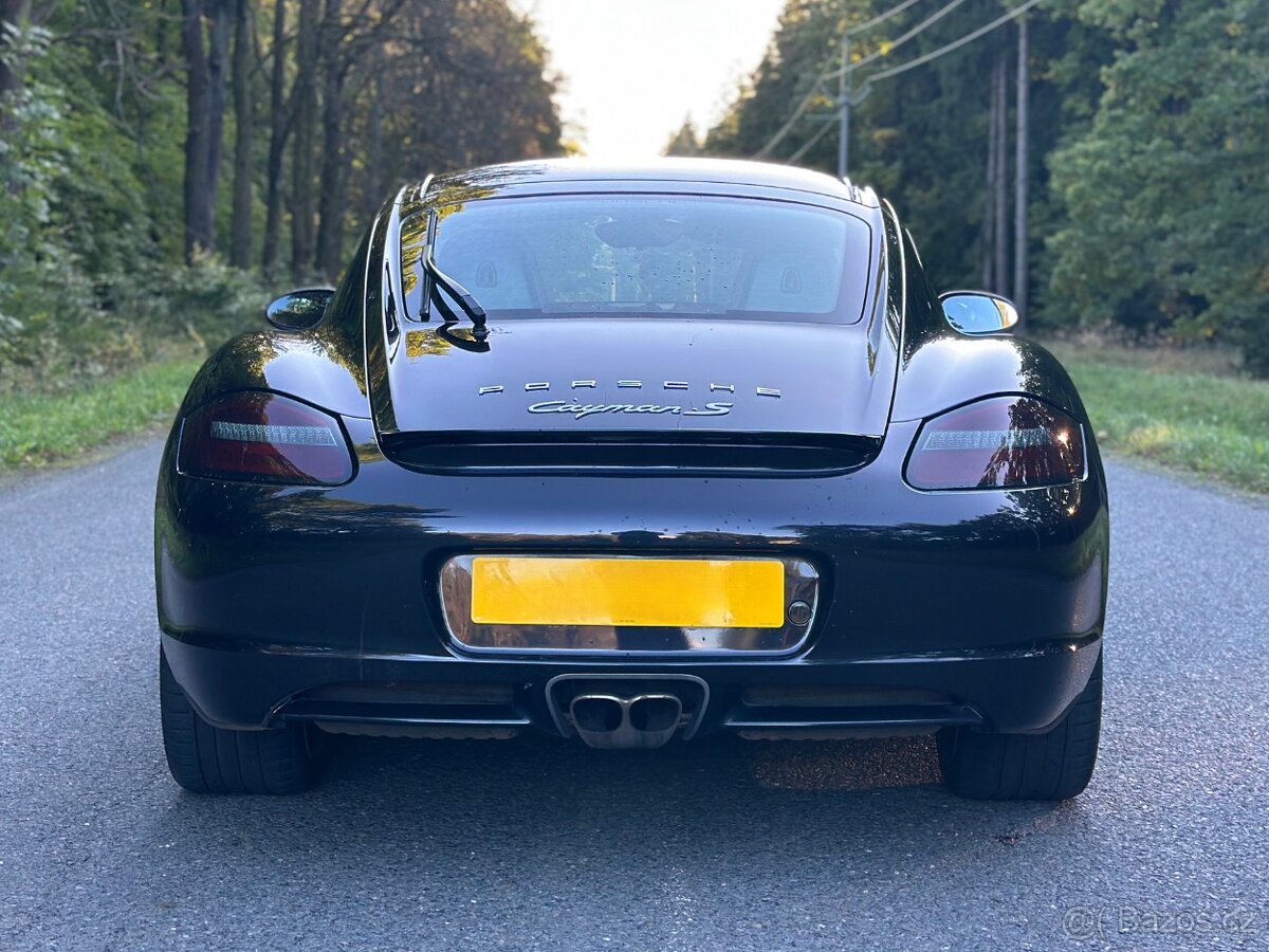 Porsche Cayman S 3.4L 295PS - MANUÁL - 2