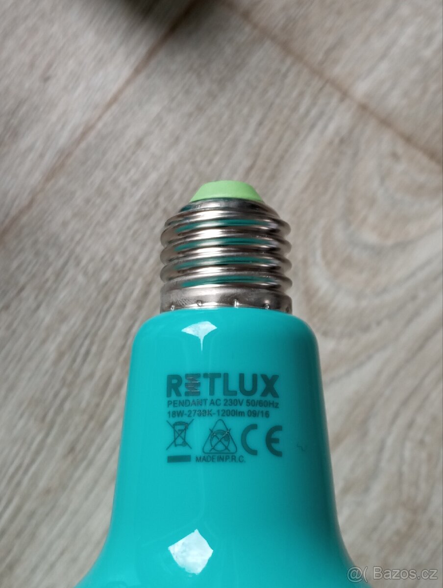 2ks kvalitních úsporných LED světel RETLUX 18W 1200lm 2700k - 2