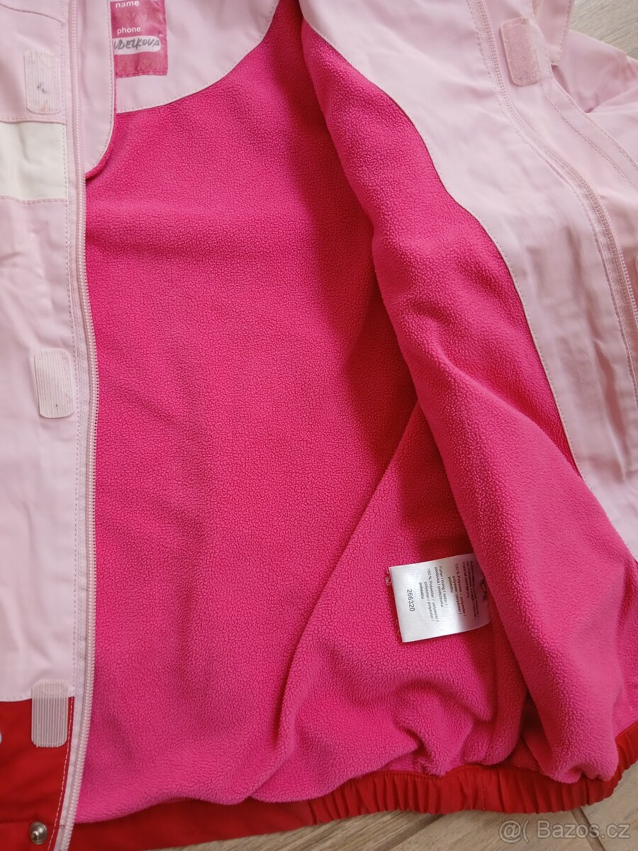 Pogumovaná bunda vel.110-116 - 2