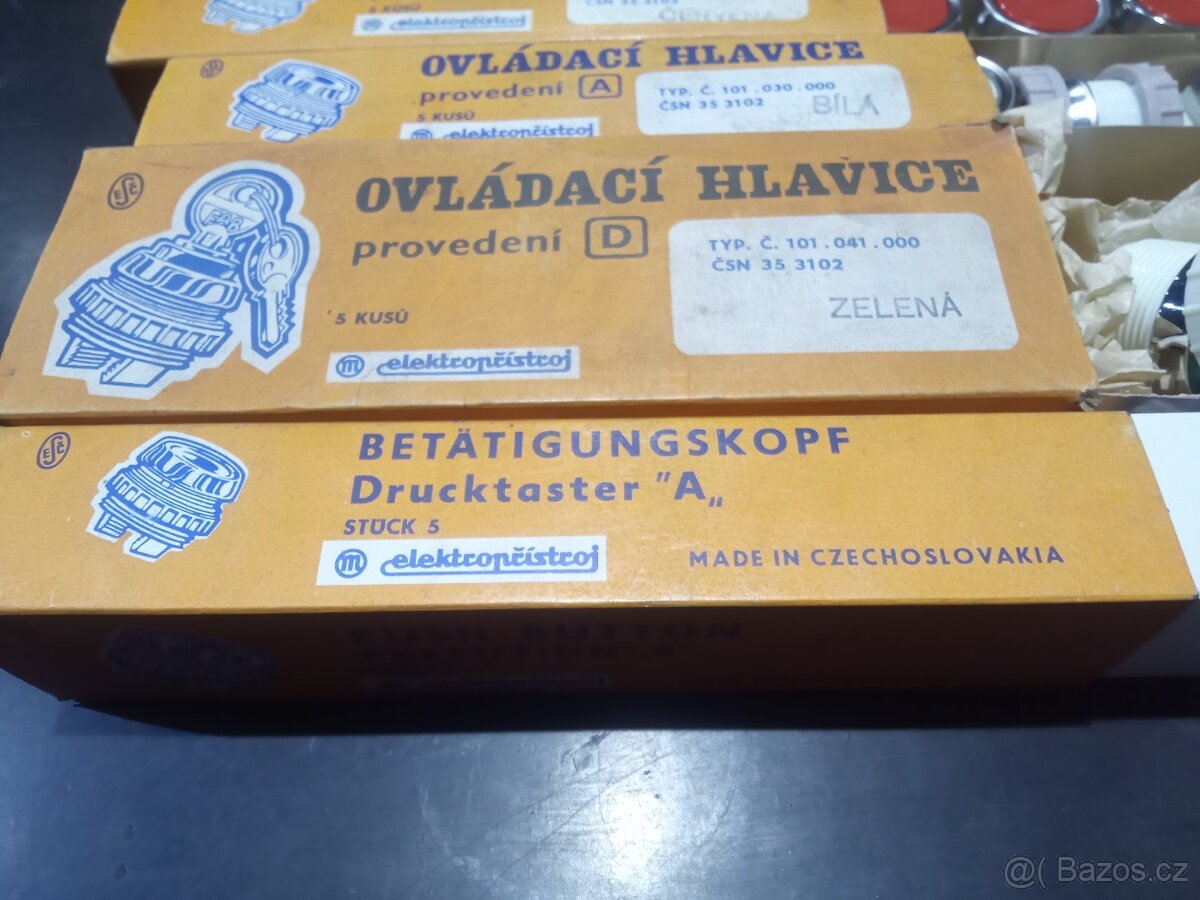 Ovládací tlačítko na rozvaděč - 2