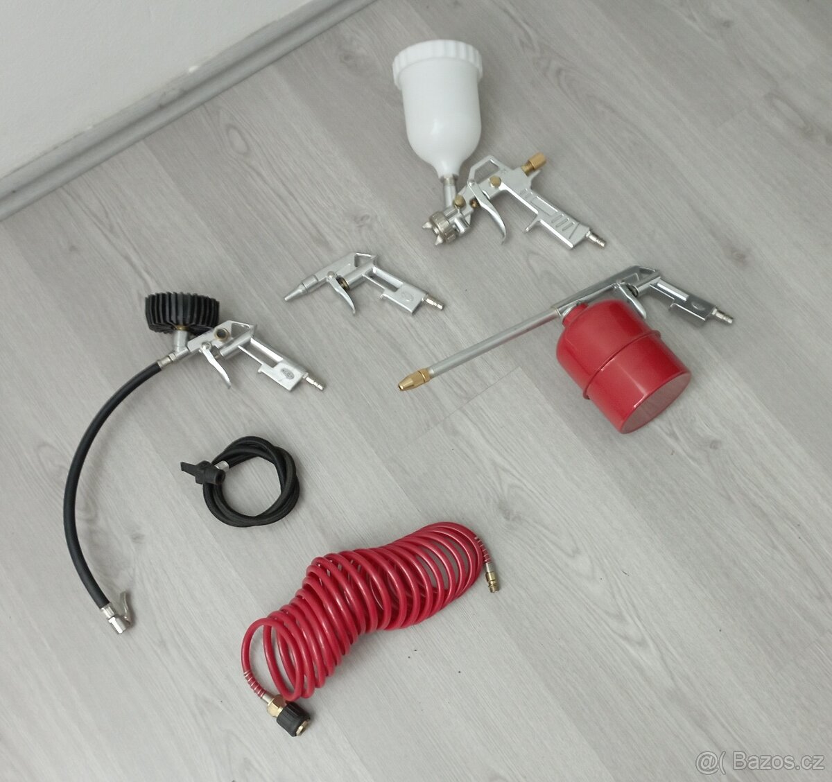 Sada pneumatického nářadí ke kompresoru - 2