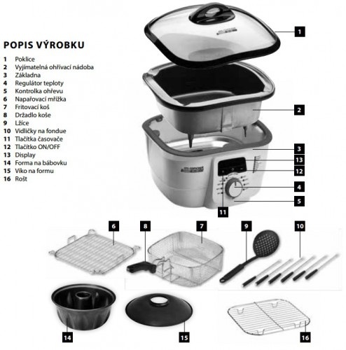 Multifunkční hrnec Concept CK 9090 - 2