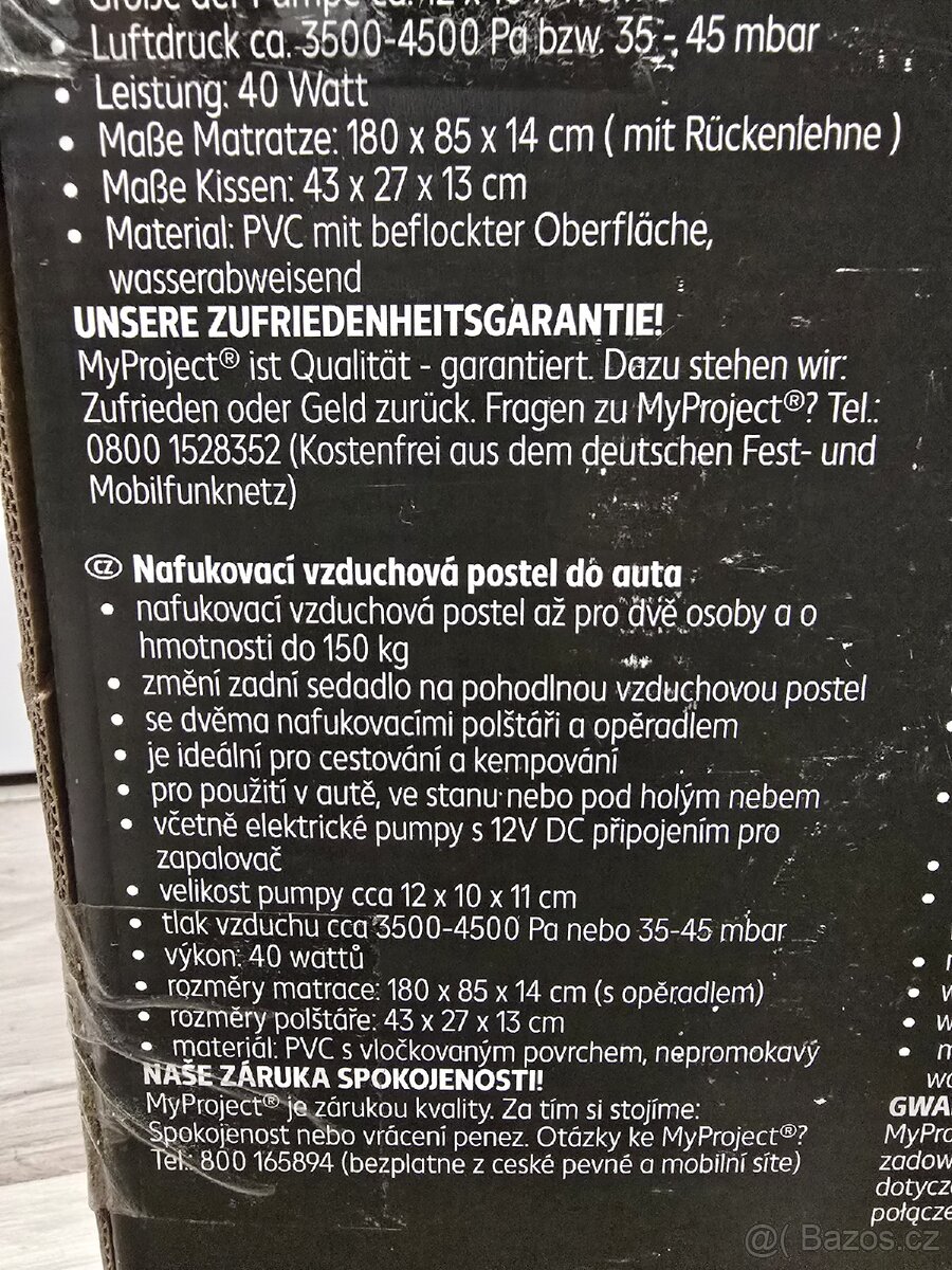 Nafukovací matrace do auta - 2