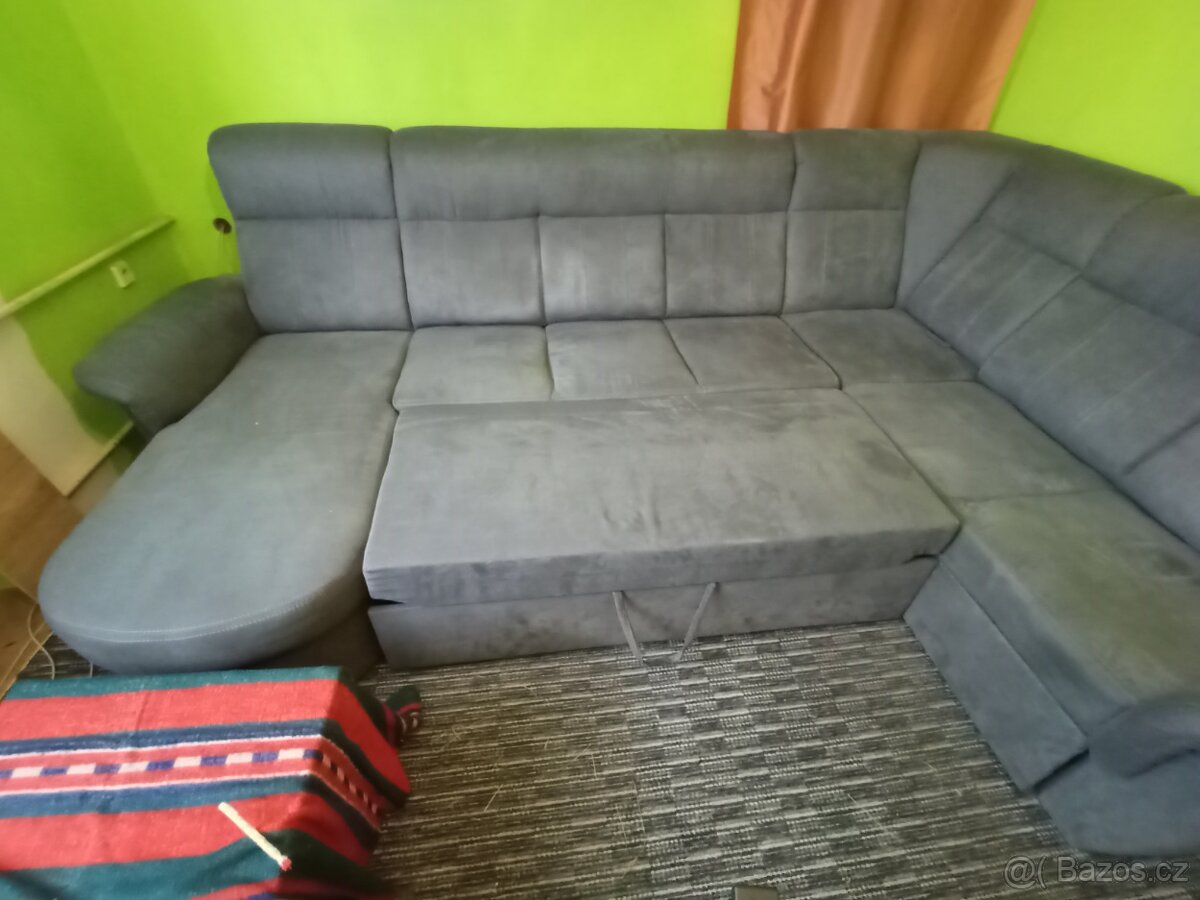 Sedací souprava rohová, tvar U. - 2