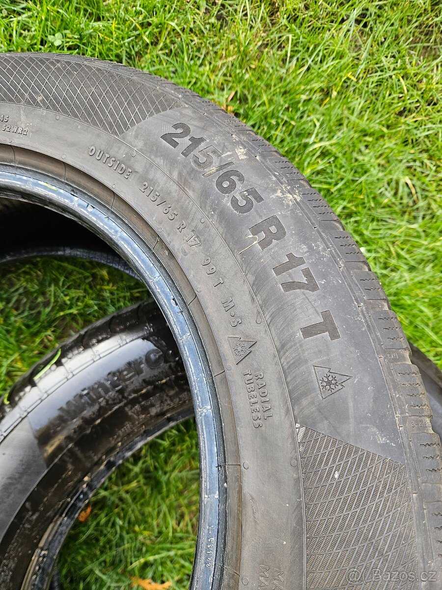 Pneu zimní 215/65/17 Continental 2ks - 2