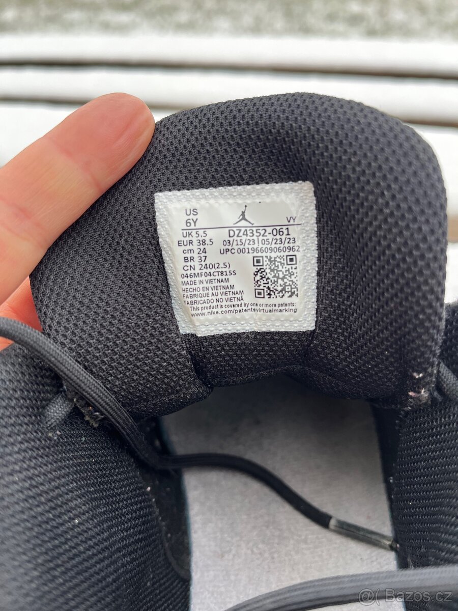 Tenisky Jordan vel. 38,5/24cm - 2