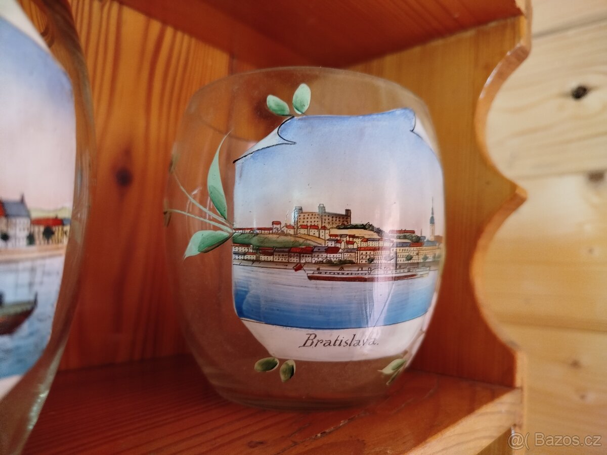 BRATISLAVA MÍSTOPISNÝ MALOVANÝ PŮLLITR - 2