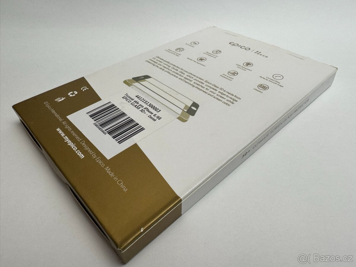 Epico Glass 3D+ pro iPhone 6 a iPhone 6S černé - 2