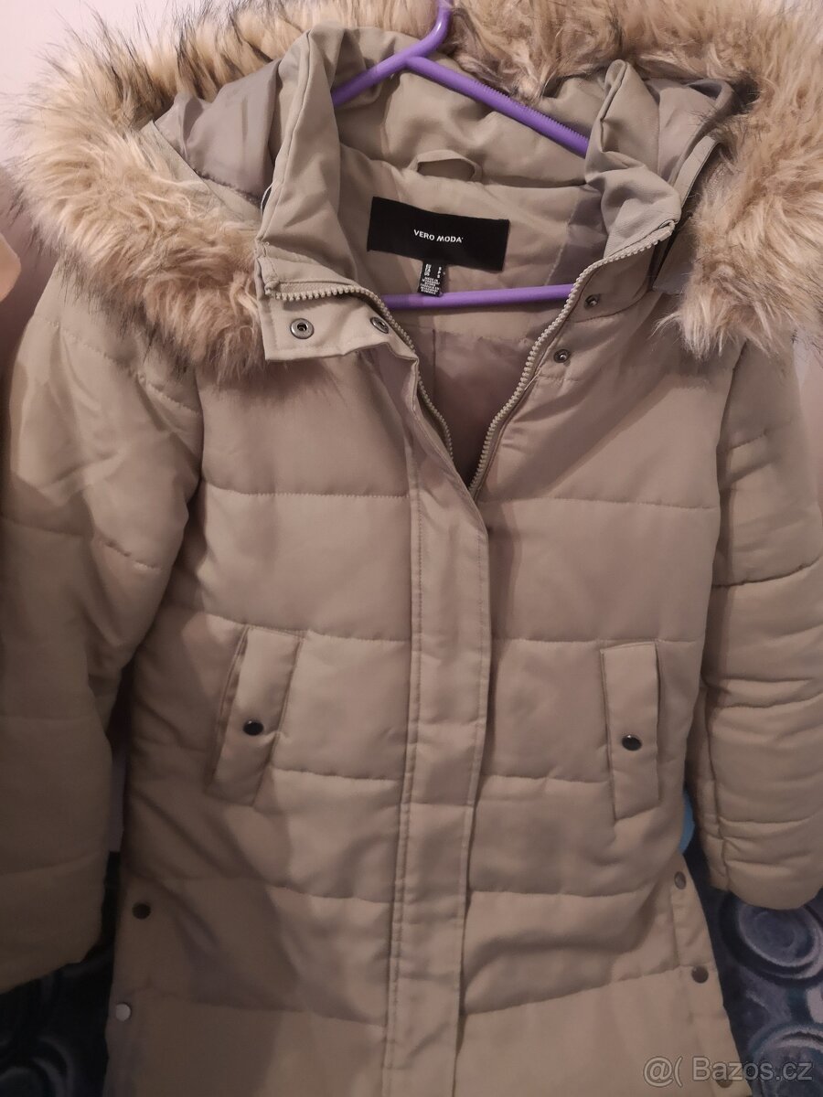 Teplý kabát / dlouhá bunda Vero moda - 2
