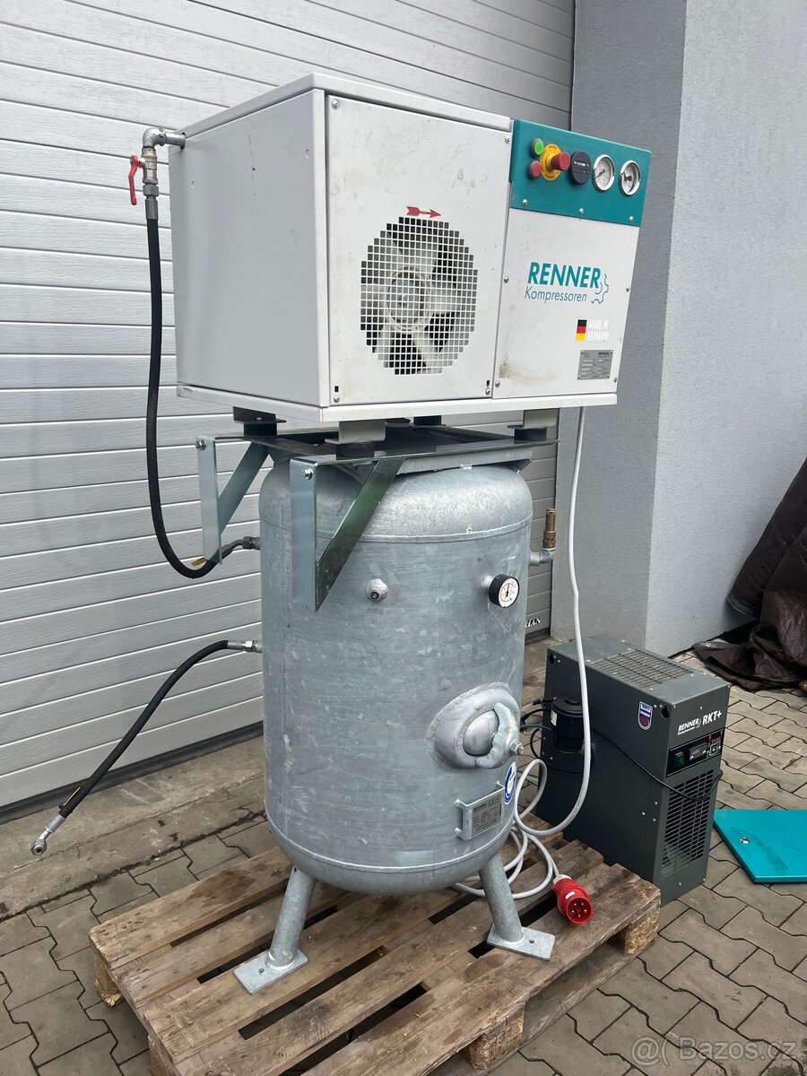 Šroubový kompresor Renner 7,5kw - 2