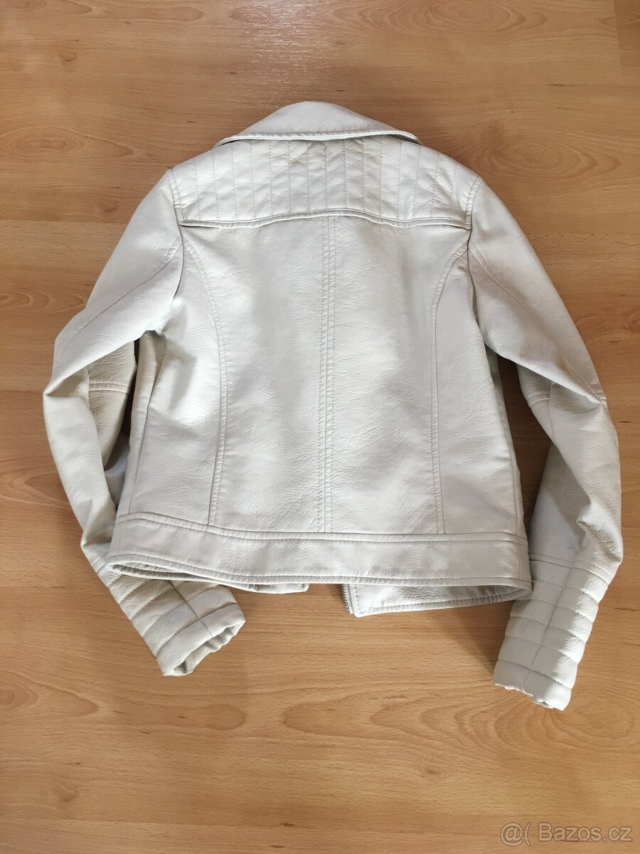 Koženková bunda (křivák) C&A, vel. 146 - 2