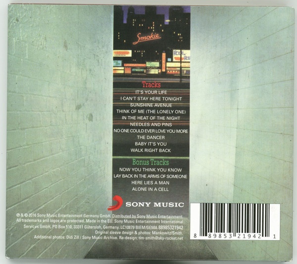 Koupím tento CD titul kapely Smokie: - 2