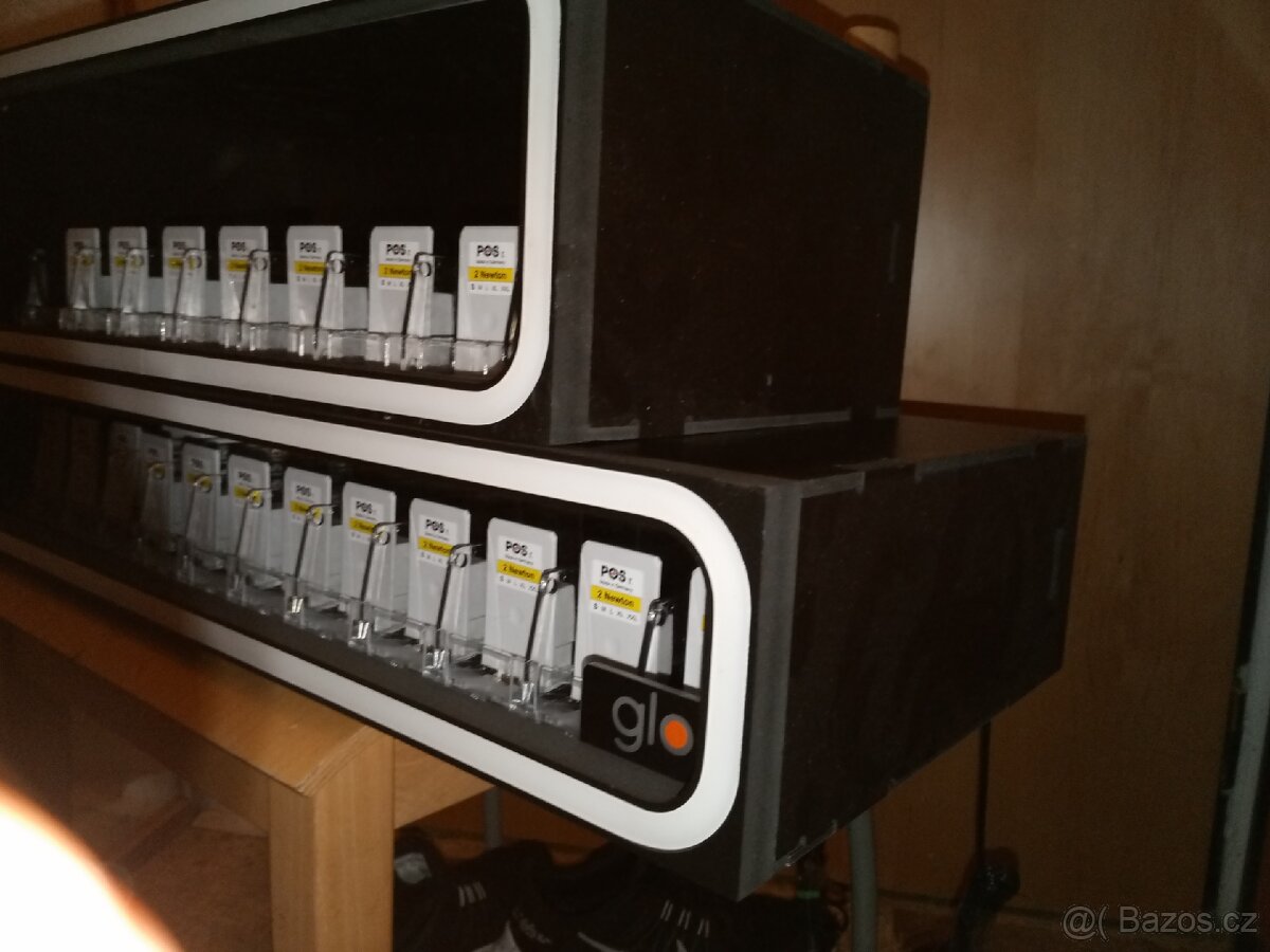 Prodejní boxy na tabák glo - 2