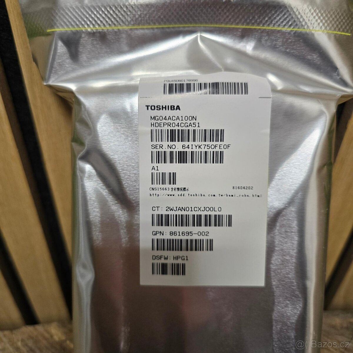3,5" HDD Toshiba MG04ACA100N - 1TB - 2