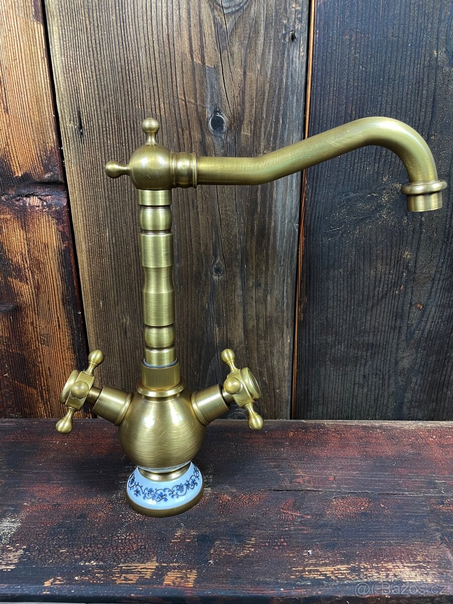 Baterie nová mosazná - 2