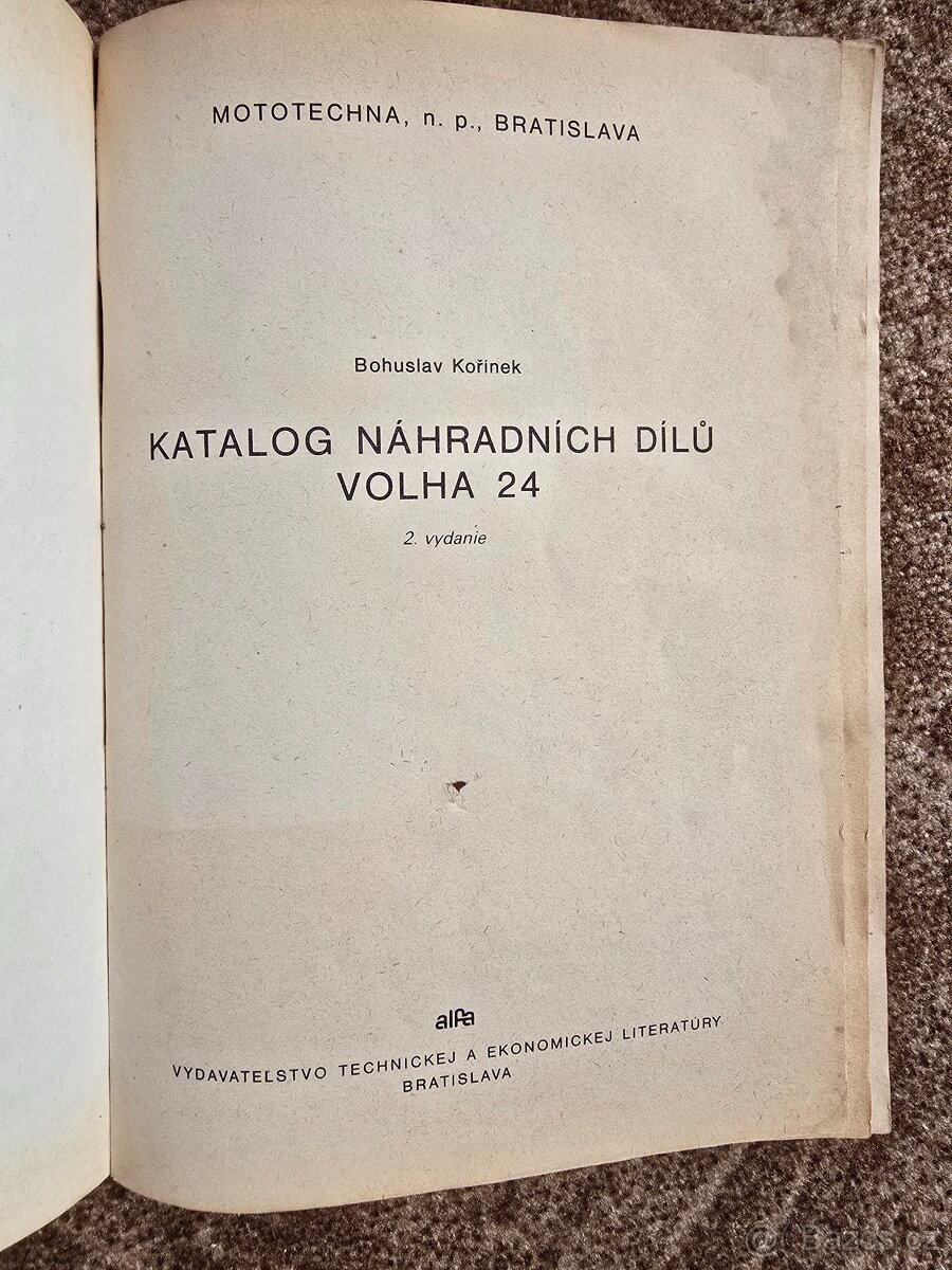 Volha - katalog náhradní dílů - 2