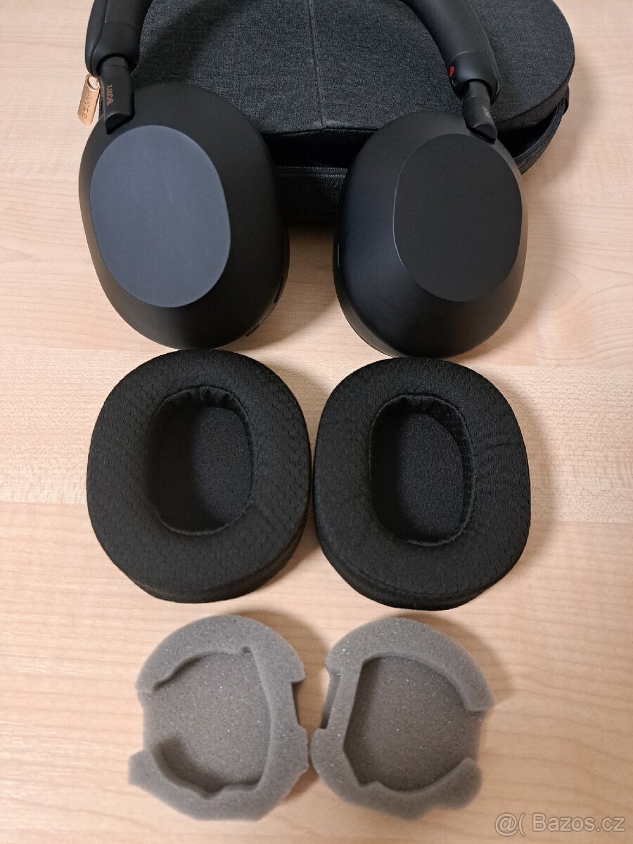 Náušníky pro SONY WH-1000XM5 textilní-sportovní - 2