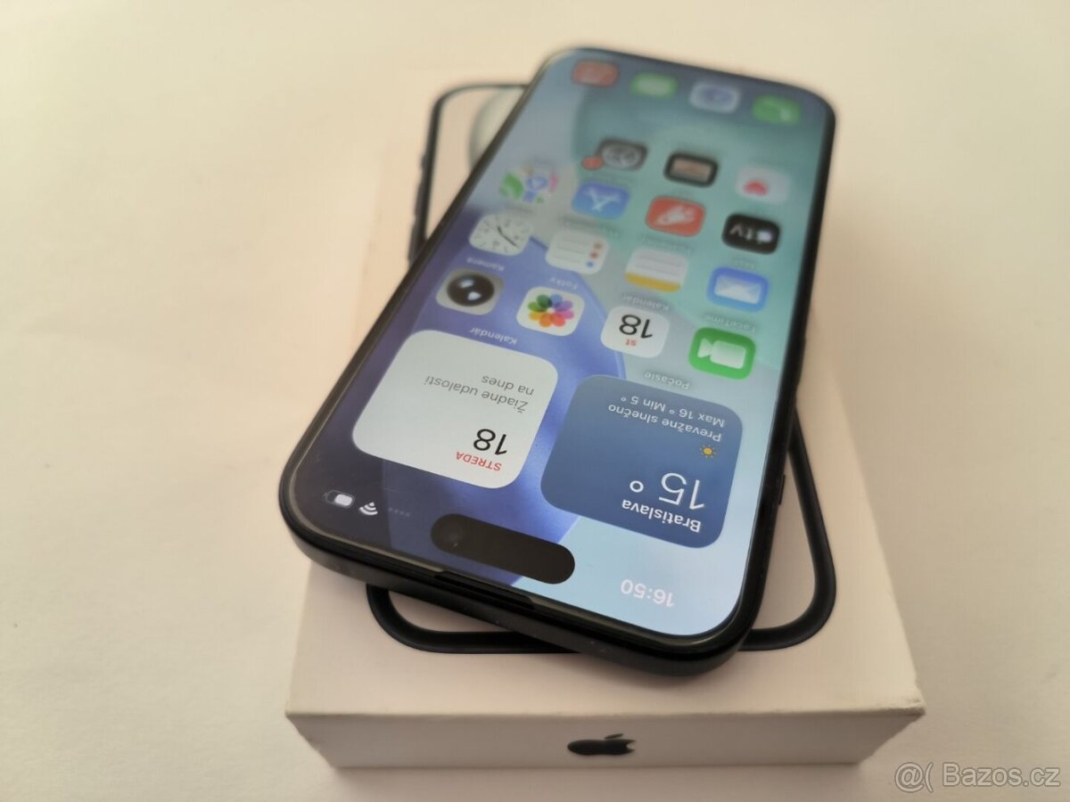 apple iphone 15 Plus 256gb Midnight / Batéria 100% - 2