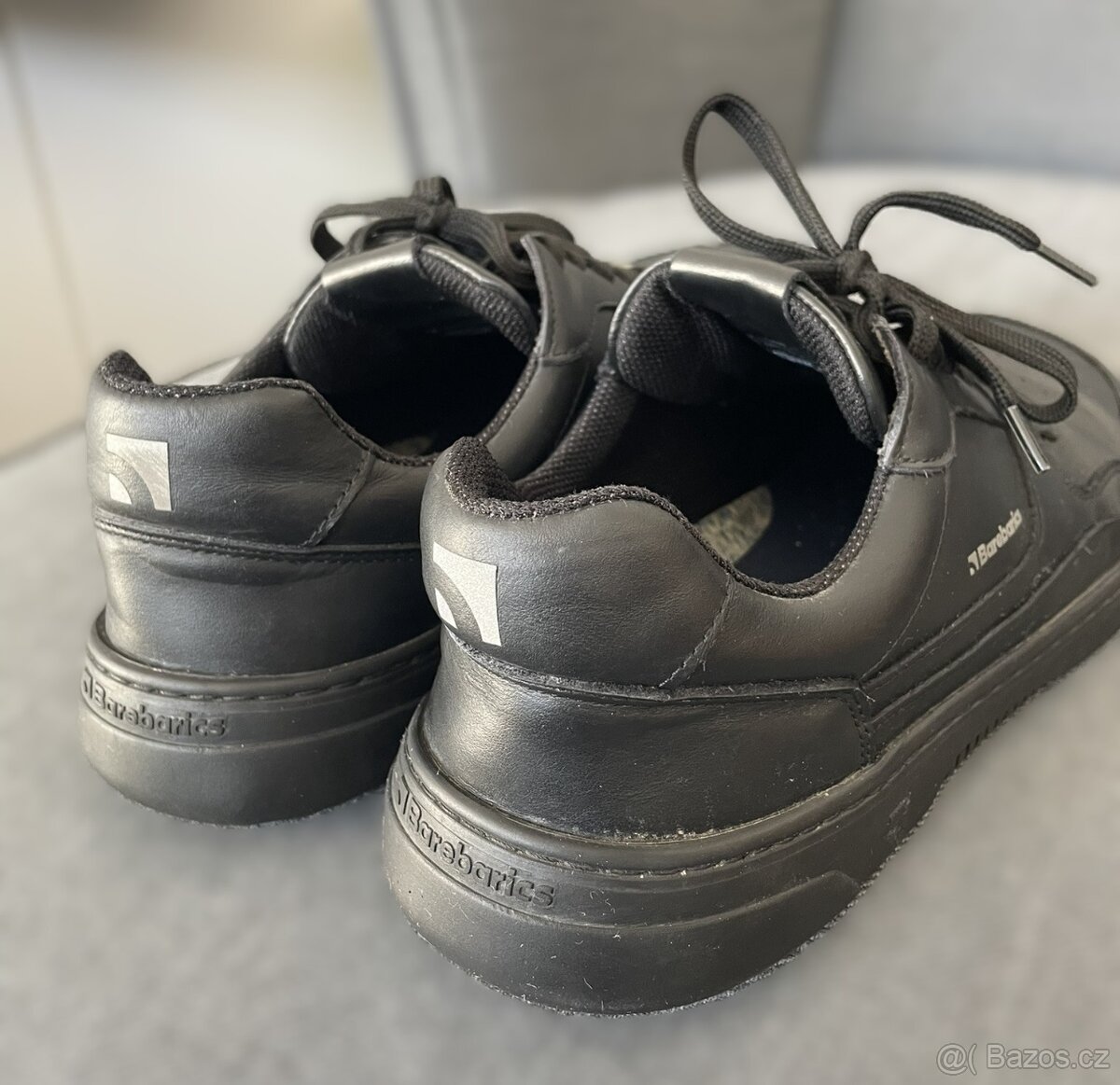 Barefoot tenisky Barebarics Zing - Black - Leather - 2