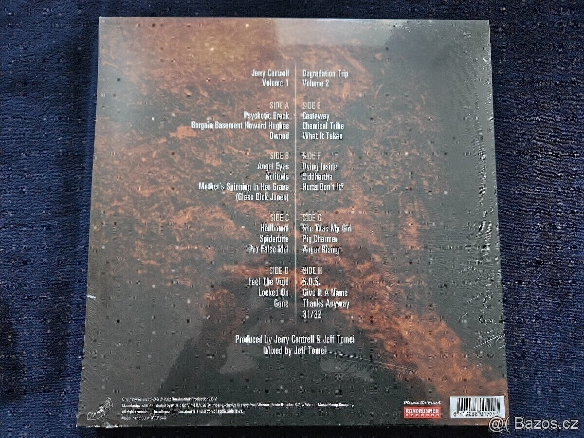 4LP BOX Jerry Cantrell - Degradation Trip vol. 1 & 2 - 2