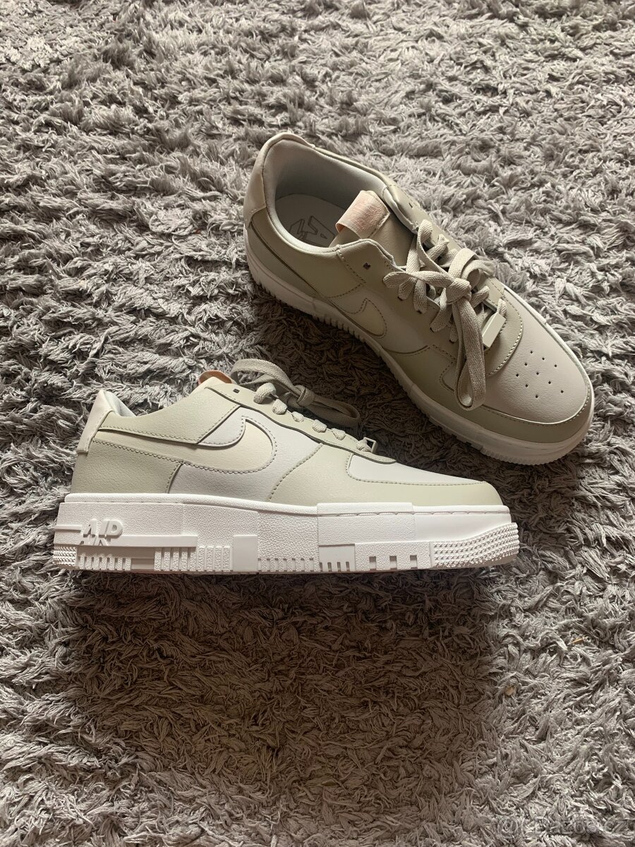 Nike Air Force 1 Low Pixel Stone Bone Summit White - 2