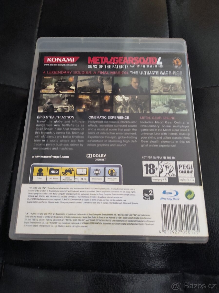 PS3 Metal Gear Solid 4 - 2