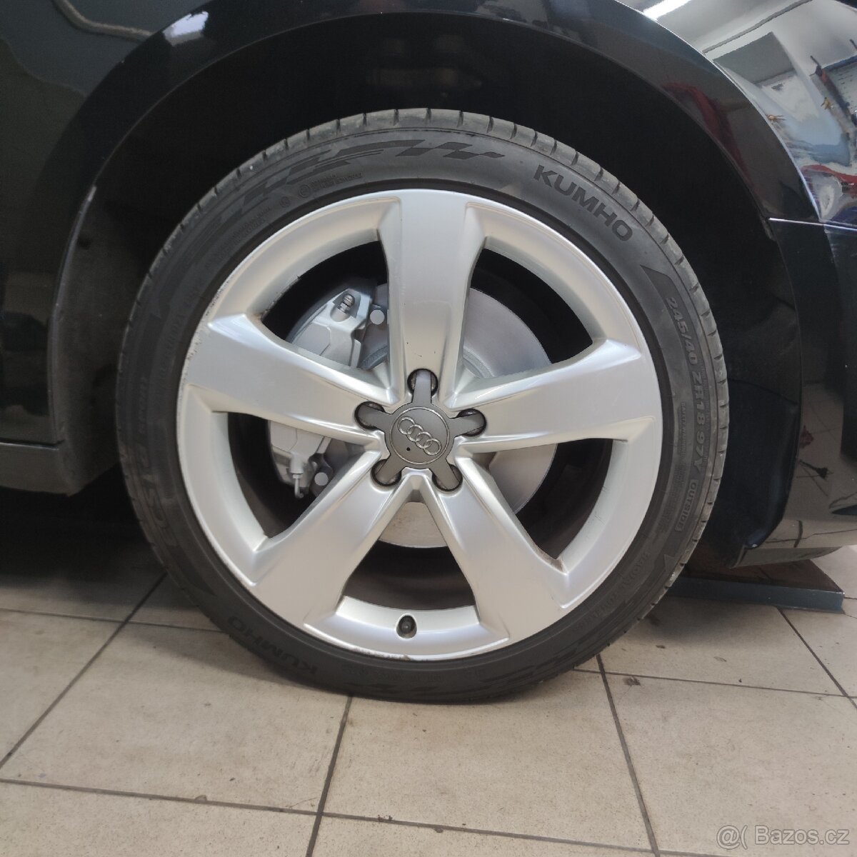 Originální AUDI 4x Středové hvězdice - 2