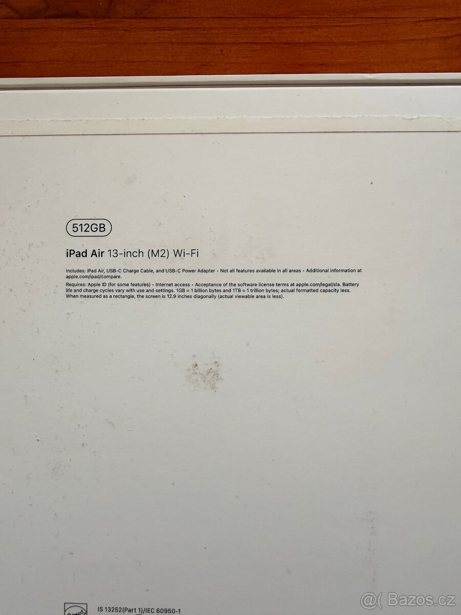 iPad Air 13” M2 modrý 512GB - 2