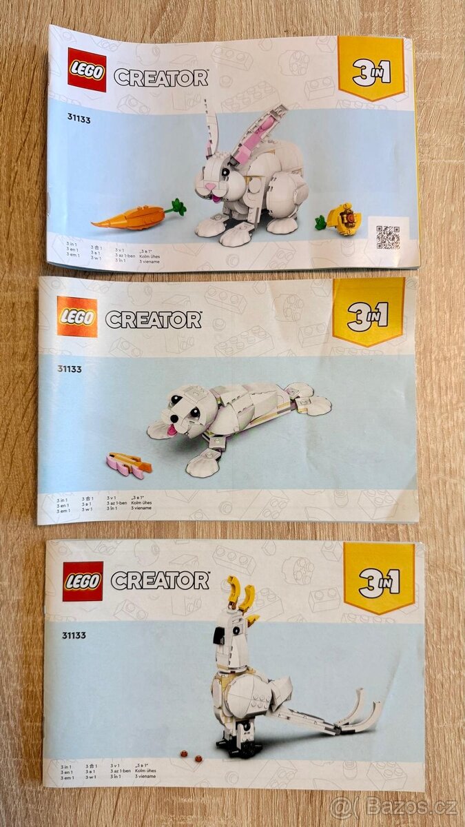 Lego Creator 31133 Bílý králík - 2