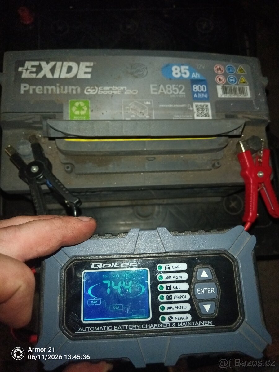 Autobaterie Exide 85AH - 2