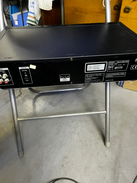 Minidisk desk MDS-JE320 - 2