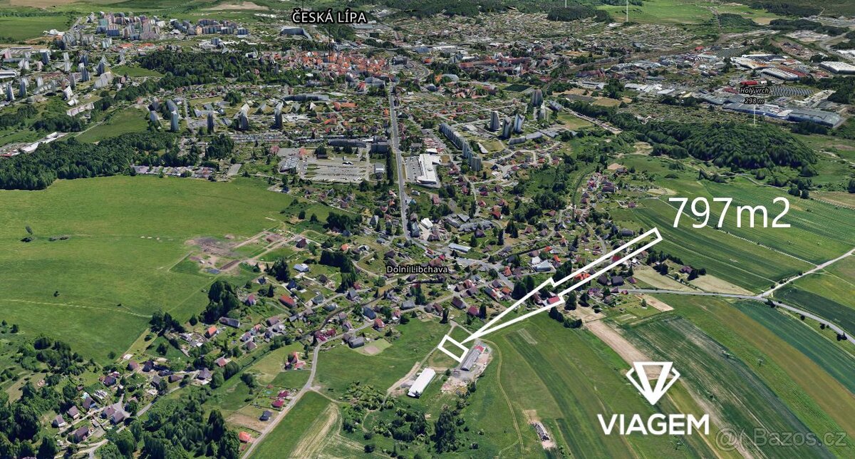 Stavební - bydlení 797 m² - 2