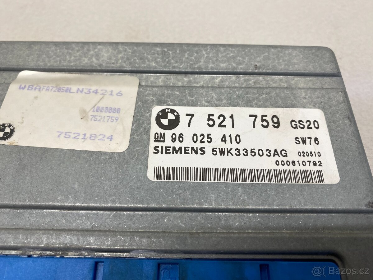 BMW E53 X5 2000-2006 - ŘJ AUTOMATICKÉ PŘEVODOVKY 7521759 - 2
