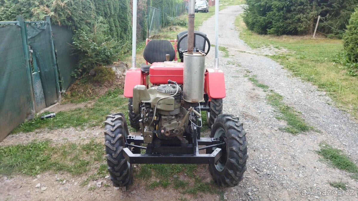 Malotraktor domácí výroby - 2