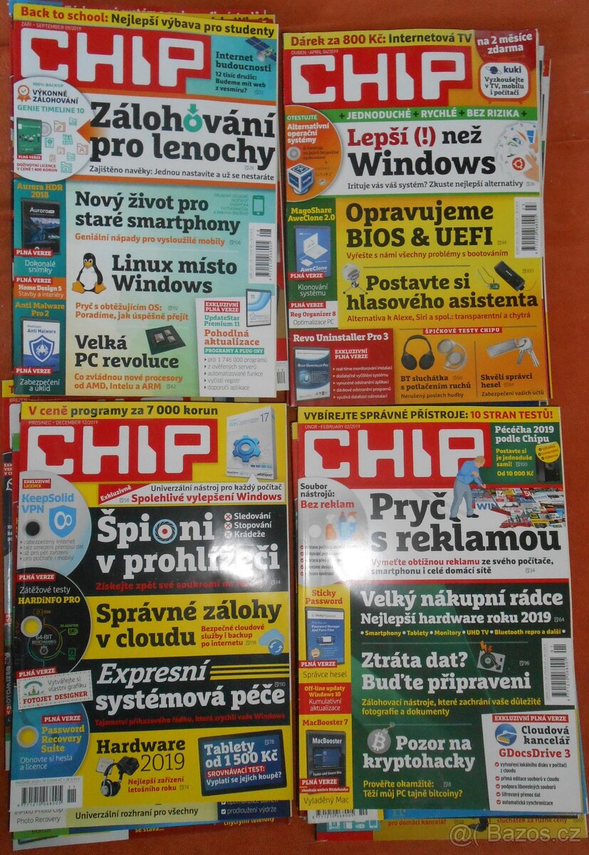 Časopisy CHIP - 2