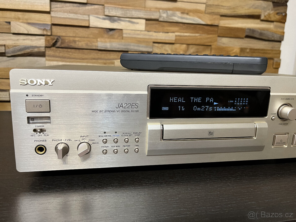 Minidisc Sony JA22ES - 2