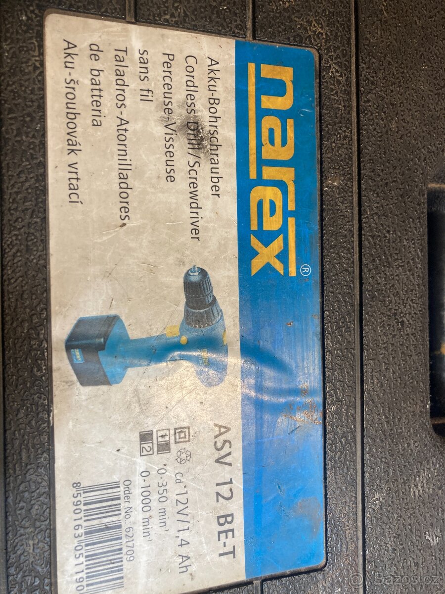 Vrtačka AKU NAREX ASV12 BE-T - 2
