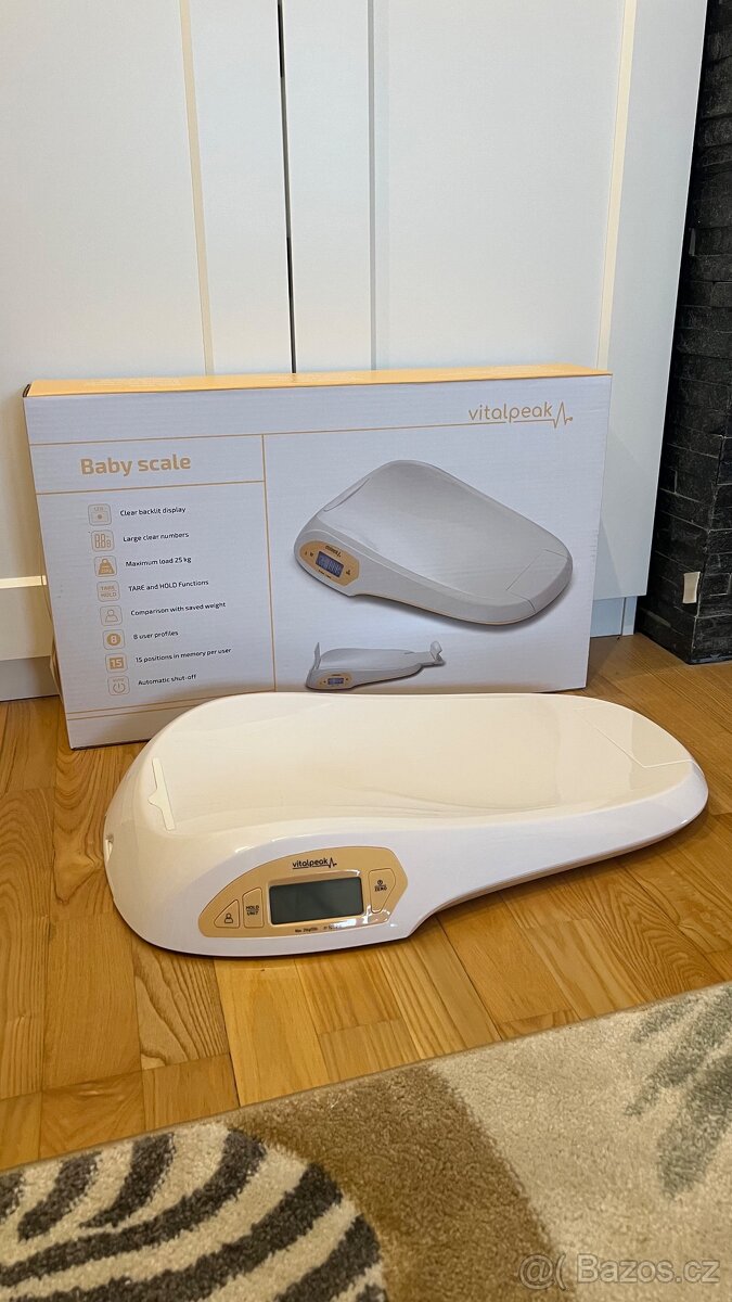 Digitální dětská váha Vitalpeak v záruce - 2