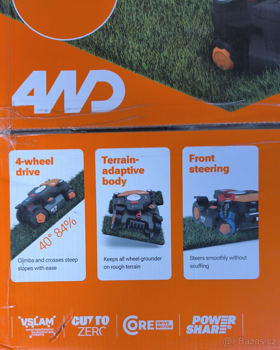 WORX WR341E roboticka sekačka - 2