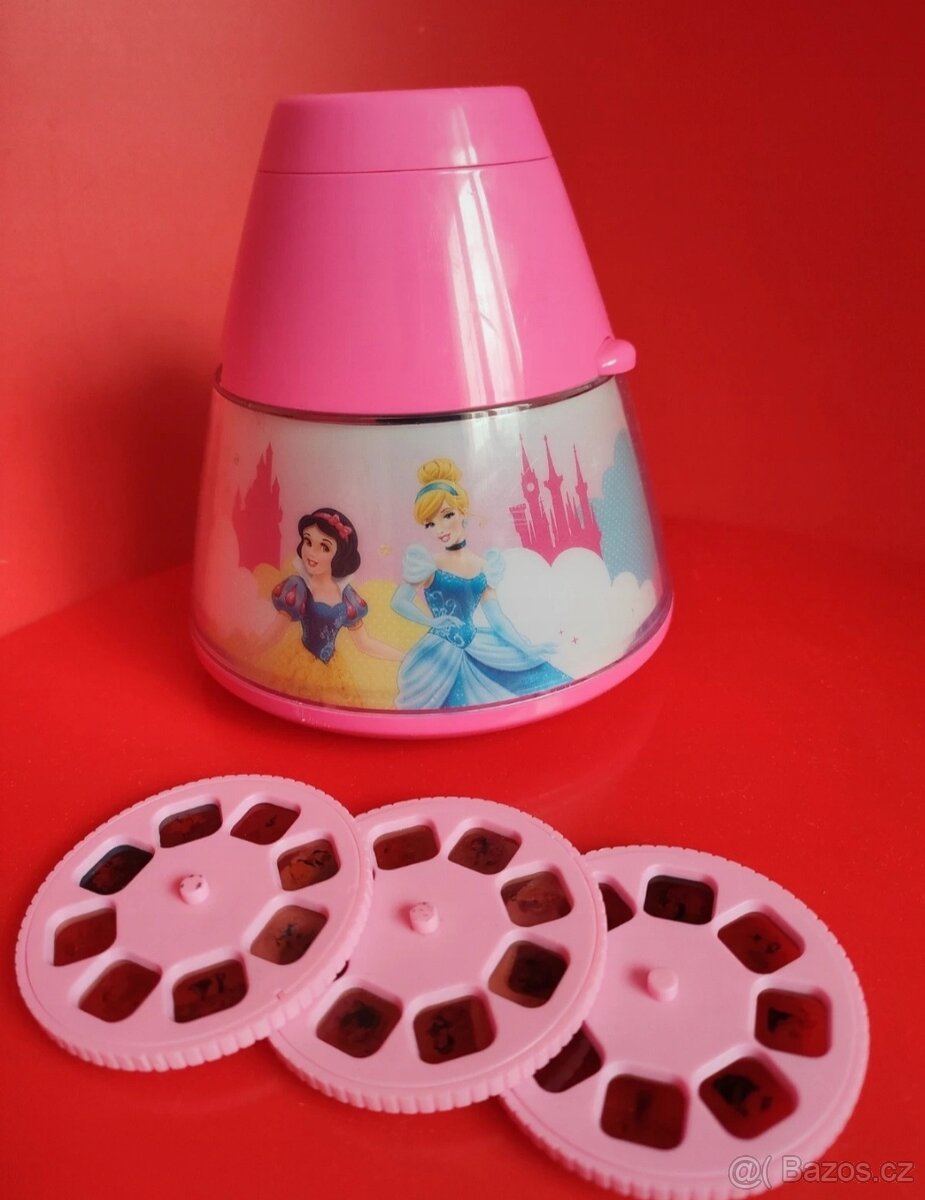 Lampička s projektorem Disney Princezny - 2