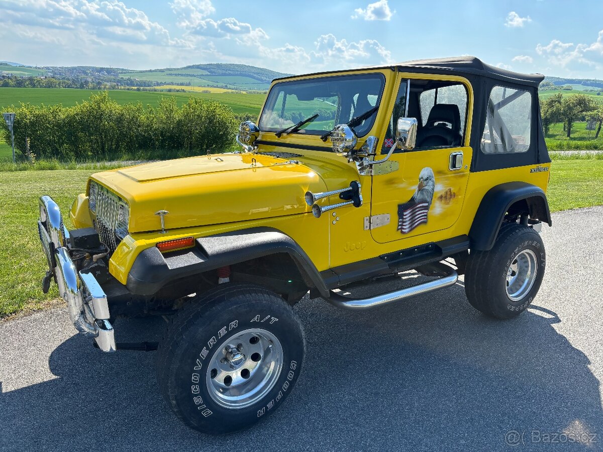 Jeep Wrangler 4,2 benzin,automat,redukce rychl,4X4