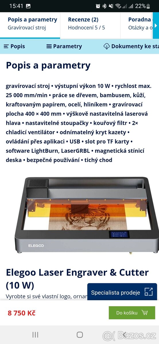 Laserová gravírka - 2