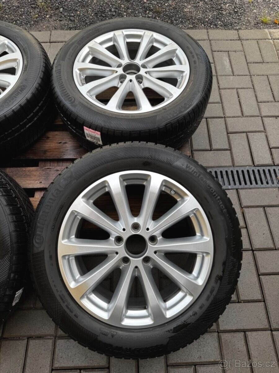 Alu kola, disky r17 5x112 Mercedes E 225/55 - 2