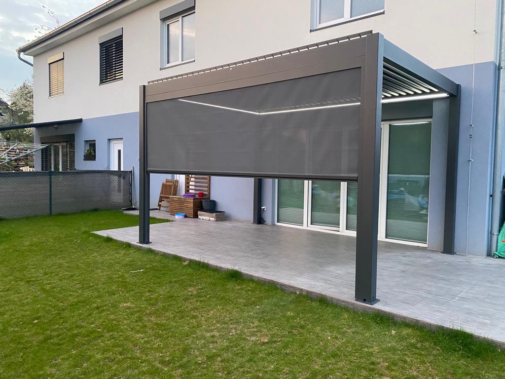 Bioklimatická hliníková pergola - 2