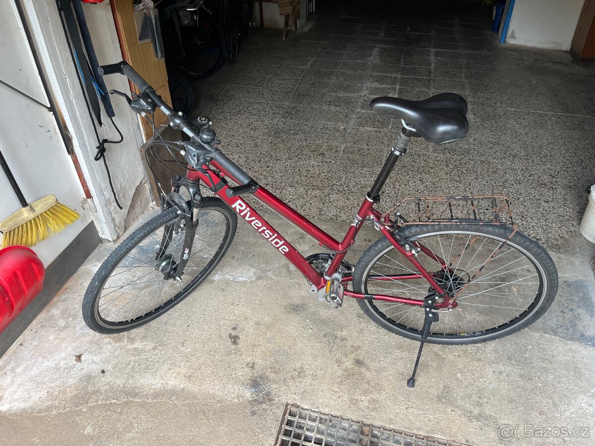 Trekové kolo Riverside se sníženým rámem, - 2