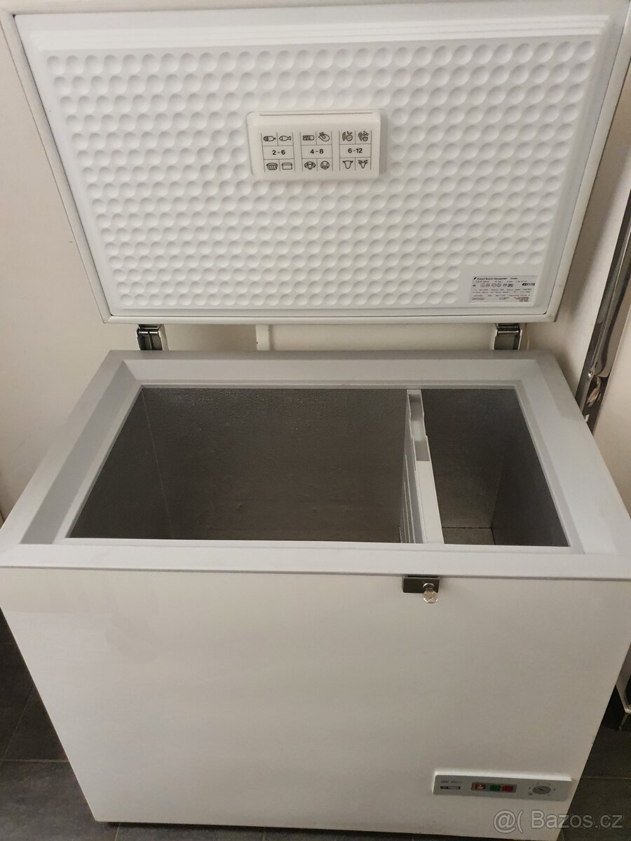 velký pultový mrazák – truhla 200 ltr - 2